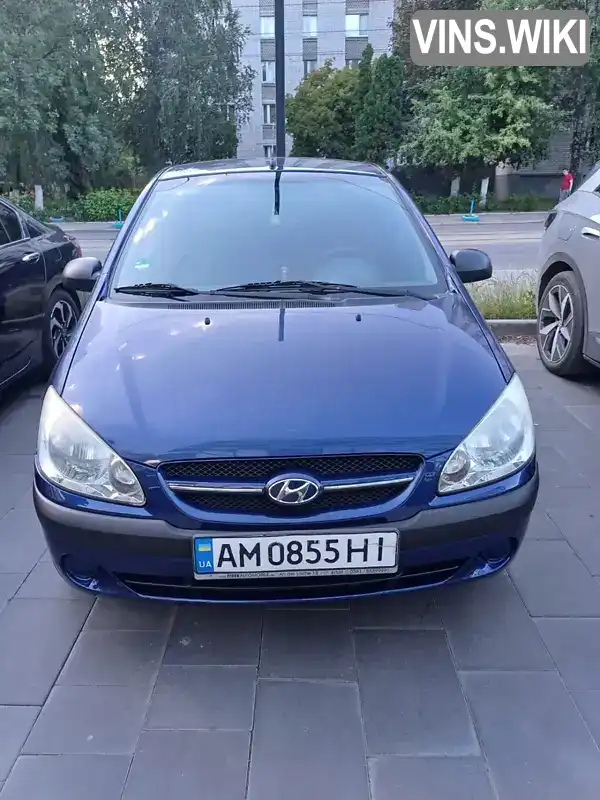 Хетчбек Hyundai Getz 2007 1.1 л. Ручна / Механіка обл. Житомирська, Житомир - Фото 1/6