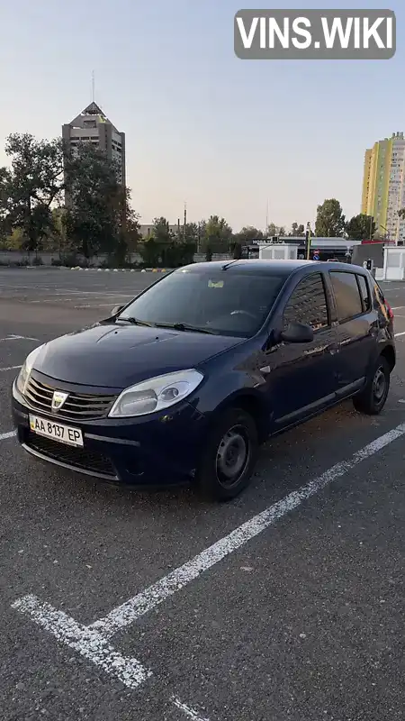 Хетчбек Dacia Sandero 2012 1.2 л. Ручна / Механіка обл. Київська, Київ - Фото 1/21