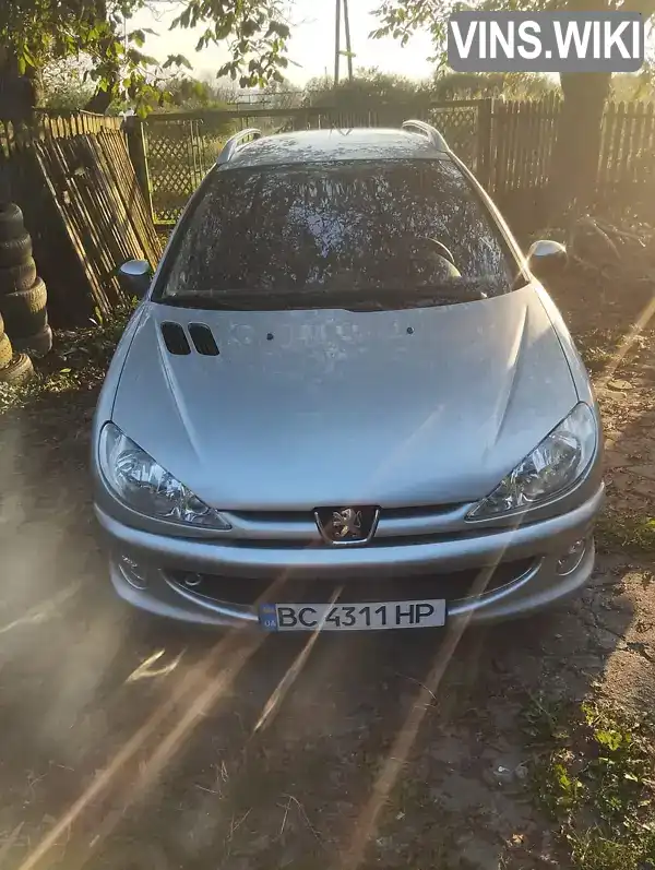 Універсал Peugeot 206 2006 1.4 л. Ручна / Механіка обл. Львівська, location.city.dobromyl - Фото 1/11