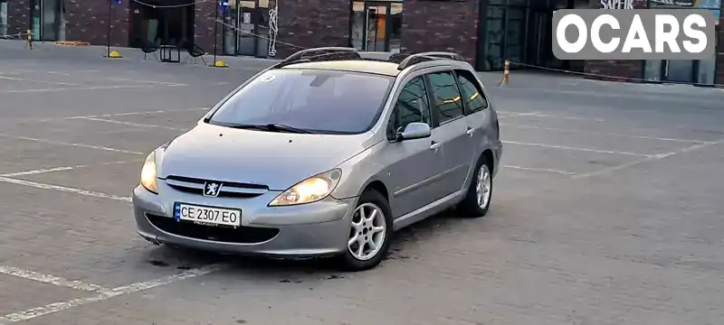 Універсал Peugeot 307 2003 2 л. Ручна / Механіка обл. Чернівецька, Чернівці - Фото 1/21