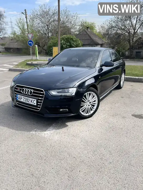 Седан Audi A4 2013 2.02 л. Автомат обл. Запорожская, Запорожье - Фото 1/12