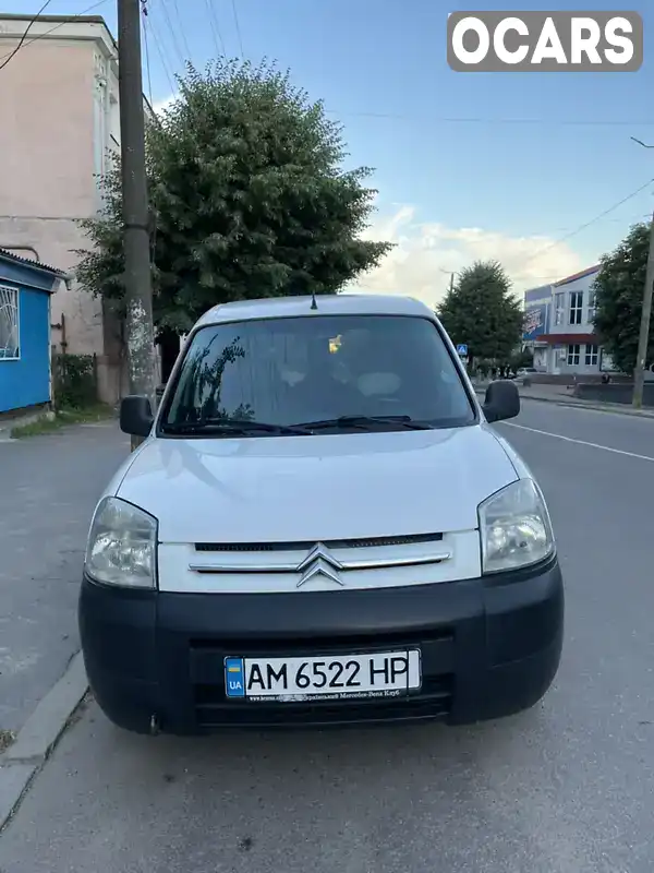 Мінівен Citroen Berlingo 2007 1.56 л. обл. Житомирська, Бердичів - Фото 1/8