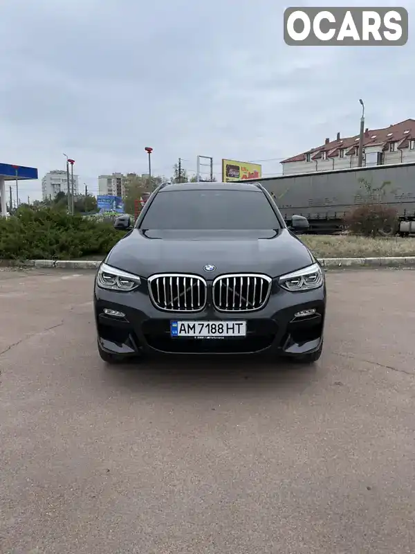 Позашляховик / Кросовер BMW X3 2018 3 л. Автомат обл. Житомирська, Житомир - Фото 1/21