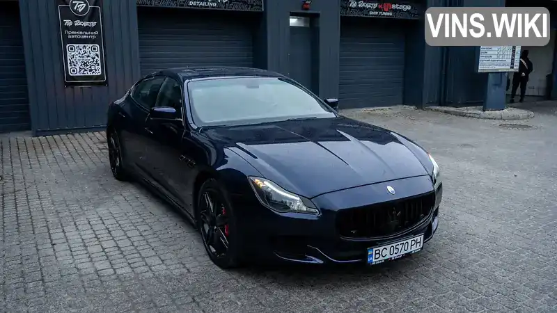 Седан Maserati Quattroporte 2014 2.98 л. Автомат обл. Львовская, Львов - Фото 1/21