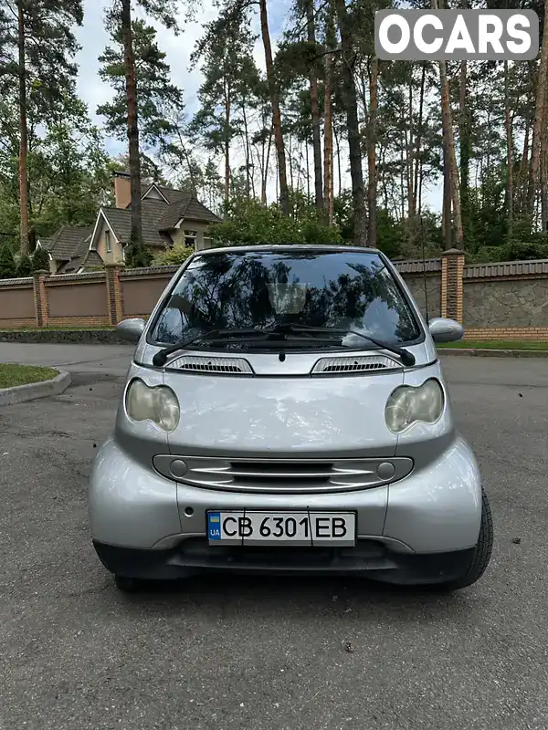 Кабріолет Smart Fortwo 2002 0.6 л. Робот обл. Чернігівська, Чернігів - Фото 1/10