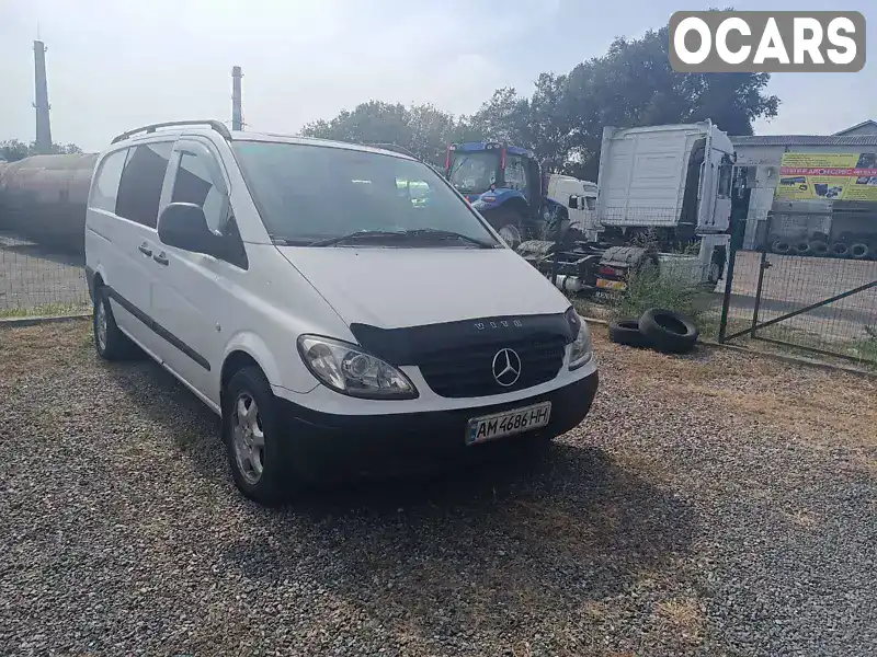 Мінівен Mercedes-Benz Vito 2008 2.15 л. Типтронік обл. Черкаська, Черкаси - Фото 1/16