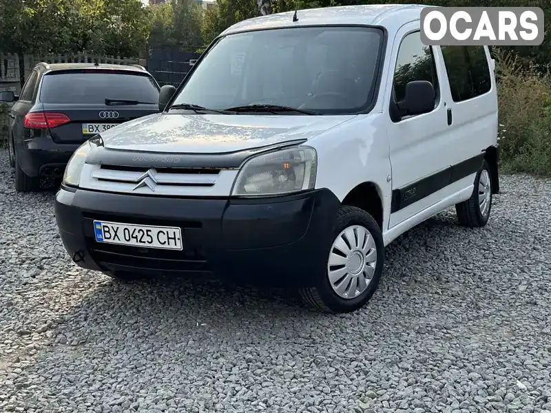 Мінівен Citroen Berlingo 2003 1.9 л. Ручна / Механіка обл. Хмельницька, Хмельницький - Фото 1/21