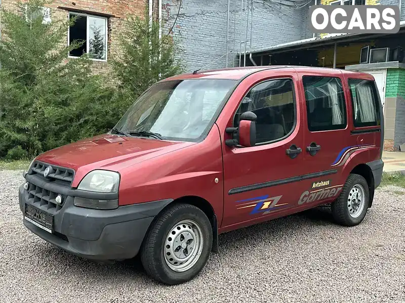 Мінівен Fiat Doblo 2004 1.91 л. Ручна / Механіка обл. Чернігівська, Прилуки - Фото 1/21