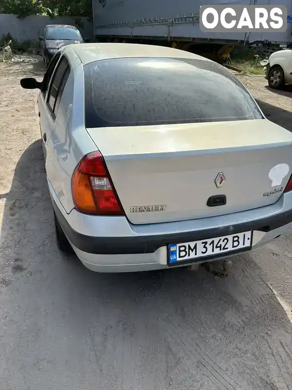 Седан Renault Clio 2003 1.4 л. обл. Сумська, Конотоп - Фото 1/10