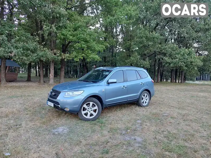 Позашляховик / Кросовер Hyundai Santa FE 2007 null_content л. Автомат обл. Київська, Вишневе - Фото 1/11