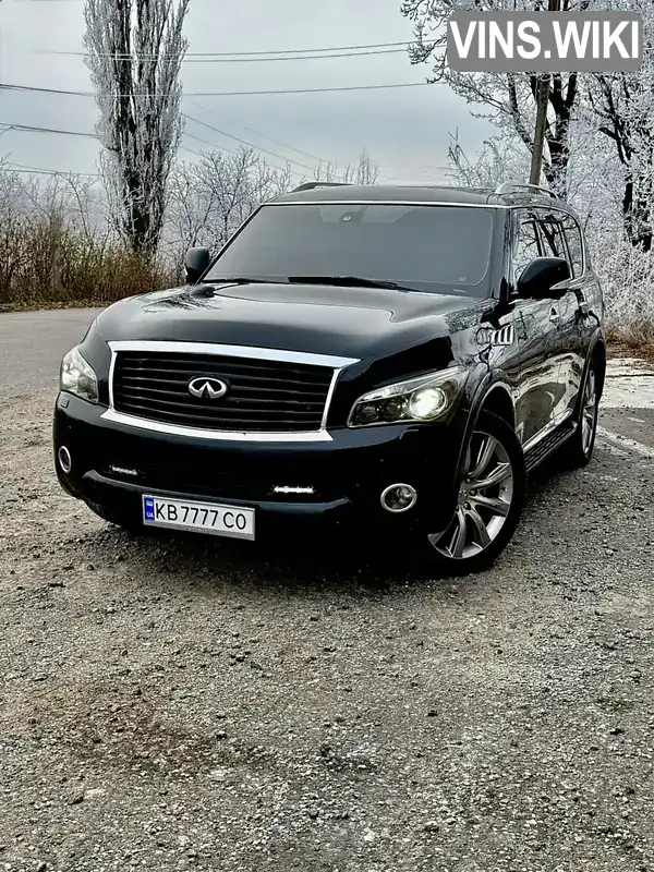 Позашляховик / Кросовер Infiniti QX56 2012 5.55 л. Автомат обл. Одеська, Подільськ (Котовськ) - Фото 1/21