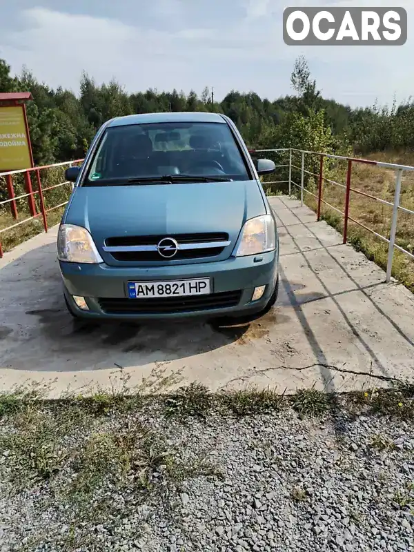 Мікровен Opel Meriva 2005 1.6 л. Ручна / Механіка обл. Житомирська, Звягель - Фото 1/21