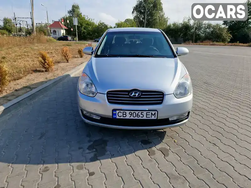 Седан Hyundai Accent 2008 1.4 л. Ручна / Механіка обл. Чернігівська, Чернігів - Фото 1/13