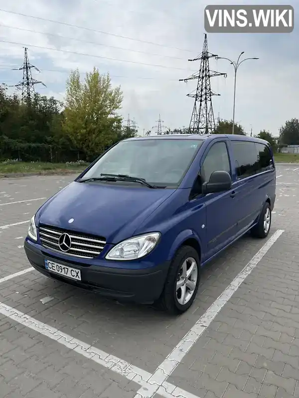 Минивэн Mercedes-Benz Vito 2008 2.15 л. Ручная / Механика обл. Черновицкая, Черновцы - Фото 1/21