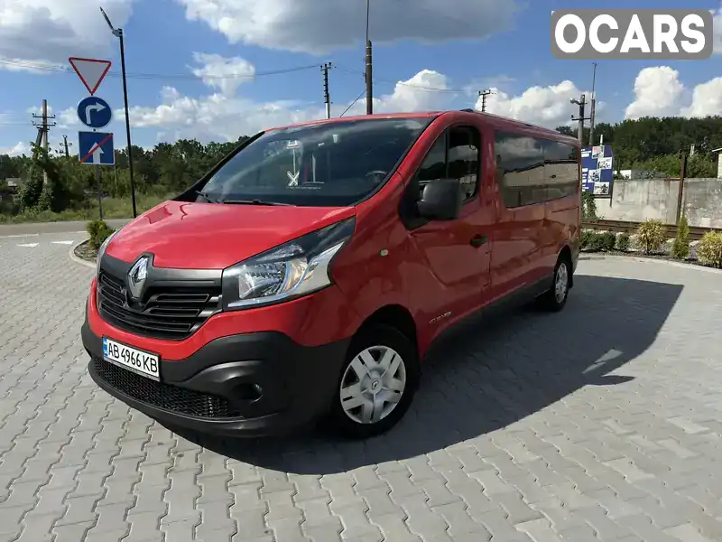 Мінівен Renault Trafic 2015 1.6 л. Ручна / Механіка обл. Вінницька, location.city.vapniarka - Фото 1/21