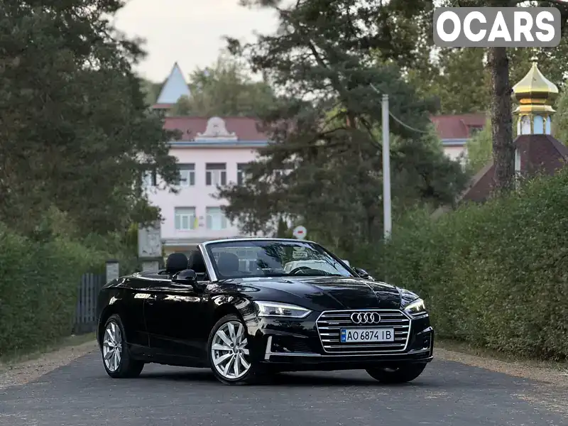 Кабріолет Audi A5 2017 1.98 л. Автомат обл. Закарпатська, Ужгород - Фото 1/21