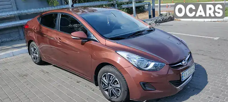 Седан Hyundai Elantra 2013 1.6 л. Ручна / Механіка обл. Харківська, Харків - Фото 1/21