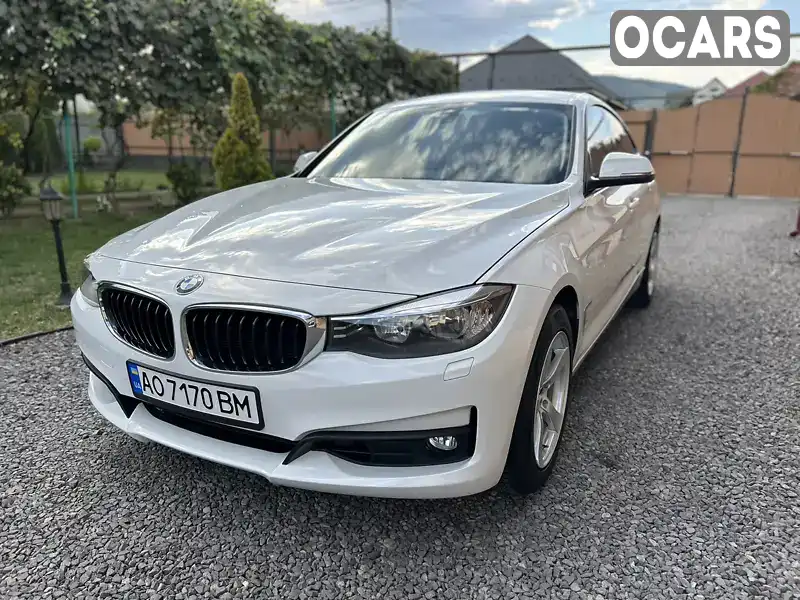 Ліфтбек BMW 3 Series GT 2013 2 л. Ручна / Механіка обл. Закарпатська, Ужгород - Фото 1/21