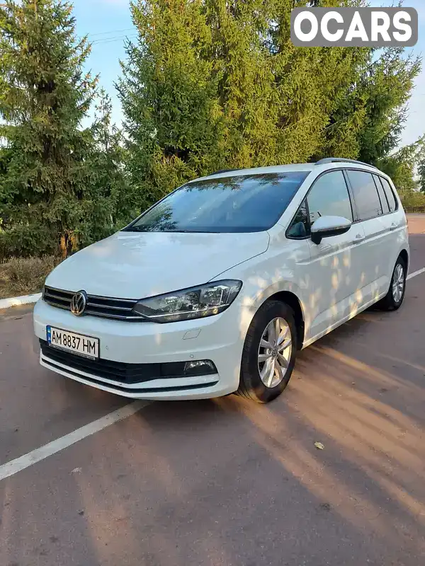 Мікровен Volkswagen Touran 2018 1.6 л. Автомат обл. Житомирська, Коростень - Фото 1/21