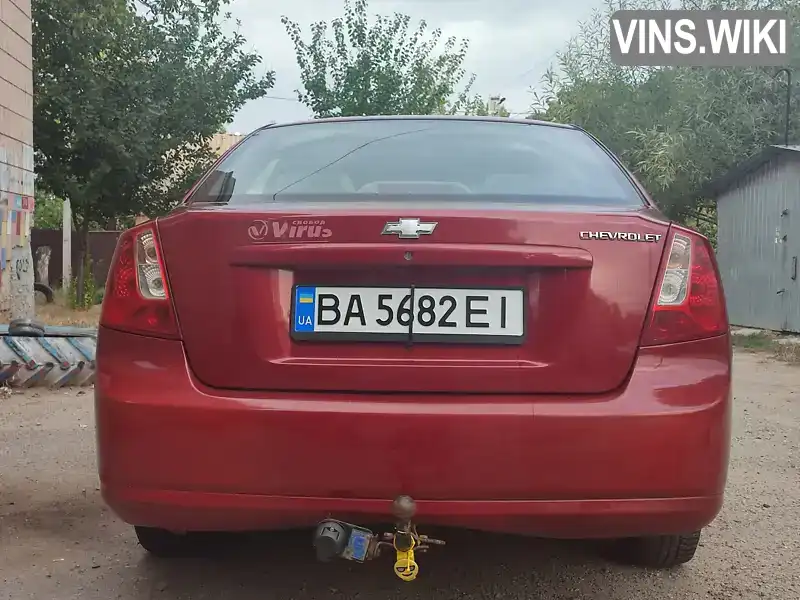 Седан Chevrolet Lacetti 2005 1.6 л. Ручна / Механіка обл. Кіровоградська, Кропивницький (Кіровоград) - Фото 1/12