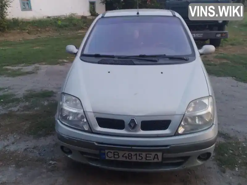 VF1JA110527311749 Renault Scenic 2002 Мінівен 1.6 л. Фото 1