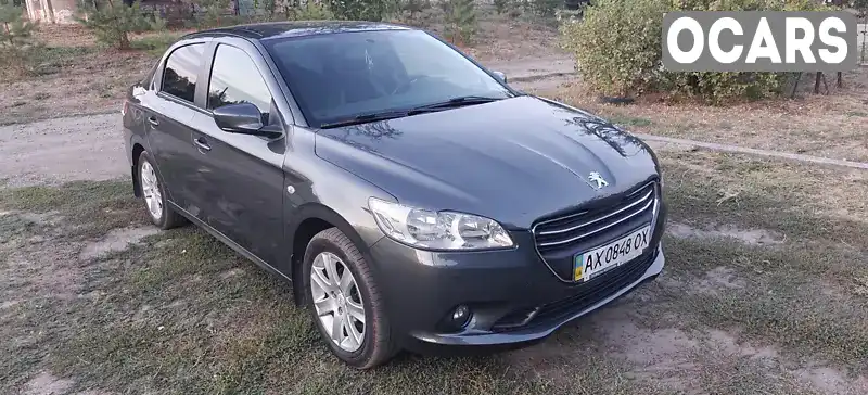 Седан Peugeot 301 2013 1.6 л. Ручна / Механіка обл. Харківська, Валки - Фото 1/10