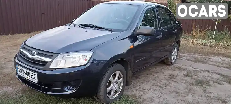 Седан ВАЗ / Lada 2190 Granta 2012 1.6 л. Ручна / Механіка обл. Сумська, Охтирка - Фото 1/19