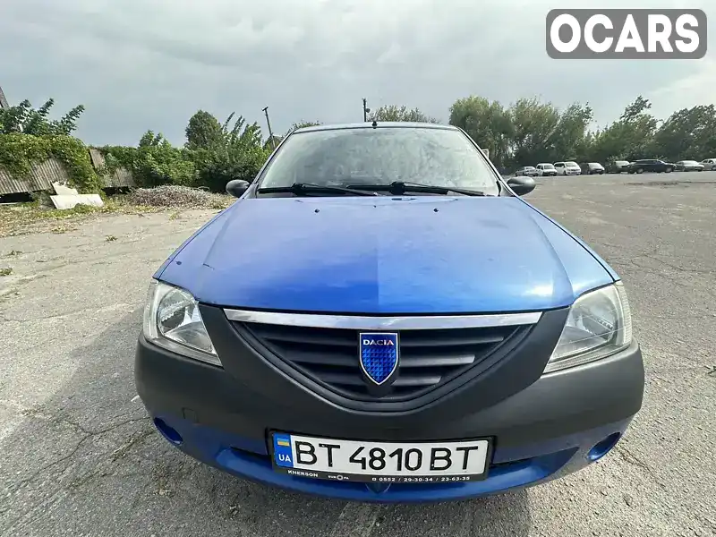 Седан Dacia Logan 2005 1.39 л. Ручная / Механика обл. Черкасская, Ватутино - Фото 1/15