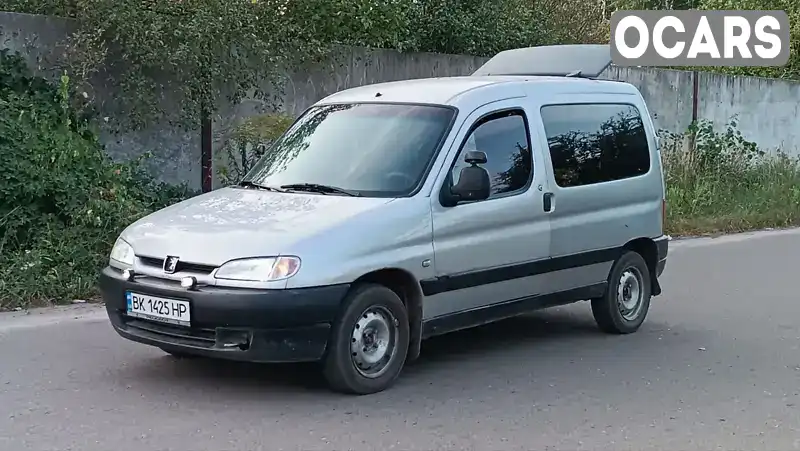 Мінівен Peugeot Partner 1998 1.9 л. Ручна / Механіка обл. Рівненська, Сарни - Фото 1/21