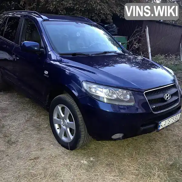 Позашляховик / Кросовер Hyundai Santa FE 2007 2.2 л. Автомат обл. Київська, Бровари - Фото 1/10