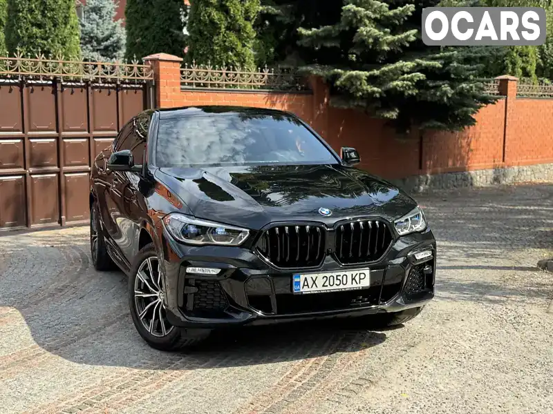 Позашляховик / Кросовер BMW X6 2021 3 л. Автомат обл. Харківська, Харків - Фото 1/21