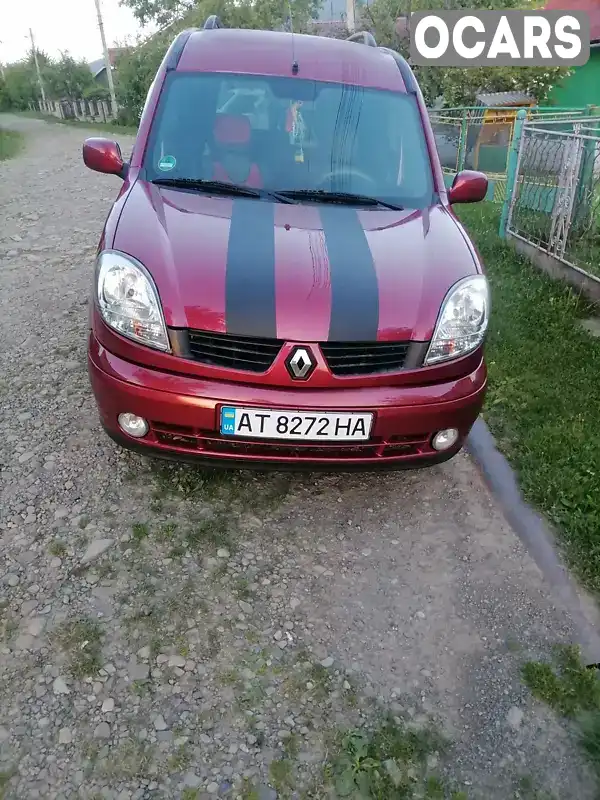 Мінівен Renault Kangoo 2007 1.6 л. Ручна / Механіка обл. Івано-Франківська, Долина - Фото 1/11