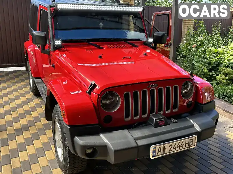 Позашляховик / Кросовер Jeep Wrangler 2015 2.77 л. Автомат обл. Київська, Бориспіль - Фото 1/16