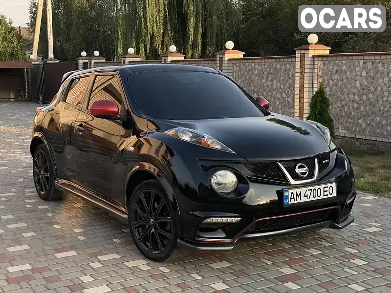 Позашляховик / Кросовер Nissan Juke 2013 1.62 л. Варіатор обл. Житомирська, Бердичів - Фото 1/21