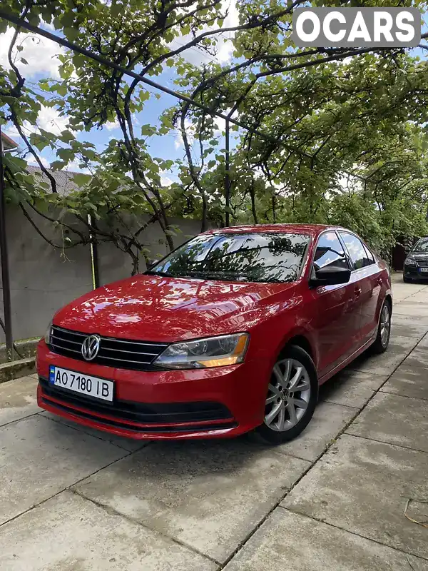 Седан Volkswagen Jetta 2015 1.8 л. Автомат обл. Закарпатська, Тячів - Фото 1/11