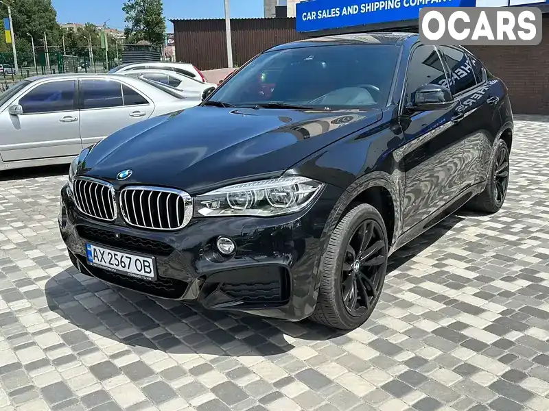 Позашляховик / Кросовер BMW X6 2016 4.39 л. Автомат обл. Харківська, Харків - Фото 1/21