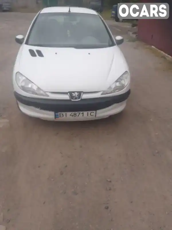 Хэтчбек Peugeot 206 2002 1.4 л. Ручная / Механика обл. Полтавская, Кременчуг - Фото 1/10