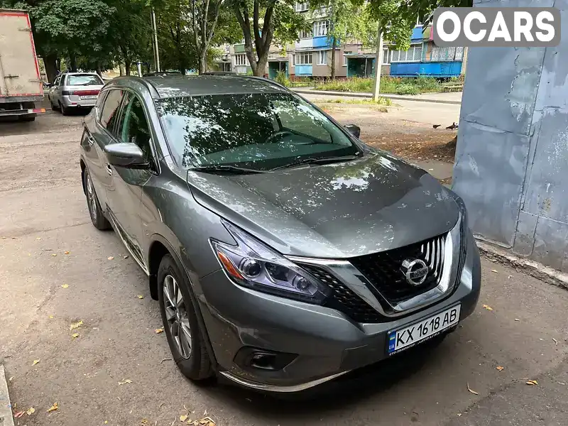 Позашляховик / Кросовер Nissan Murano 2016 3.5 л. Варіатор обл. Харківська, Харків - Фото 1/21