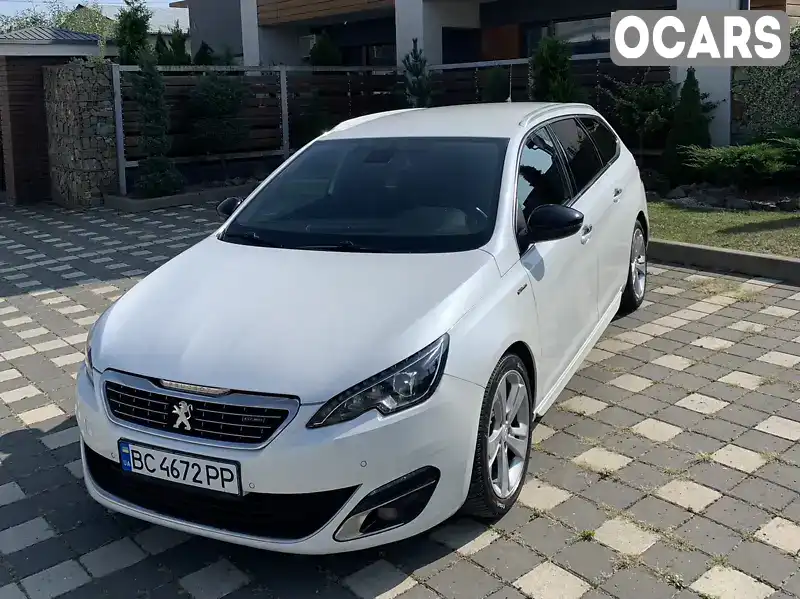 Універсал Peugeot 308 2015 2 л. Ручна / Механіка обл. Львівська, Стрий - Фото 1/21