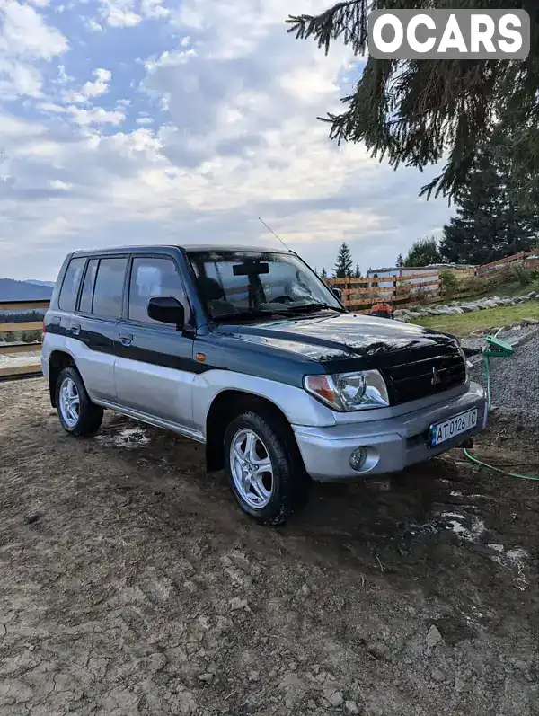 Позашляховик / Кросовер Mitsubishi Pajero Pinin 2002 1.83 л. Ручна / Механіка обл. Івано-Франківська, Яремче - Фото 1/21