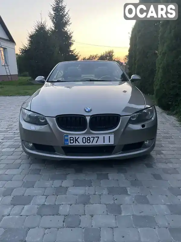 Кабріолет BMW 3 Series 2009 2 л. Автомат обл. Рівненська, Дубно - Фото 1/13