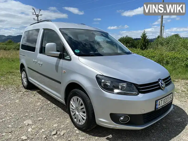 Мінівен Volkswagen Caddy 2012 1.6 л. Ручна / Механіка обл. Івано-Франківська, Косів - Фото 1/17