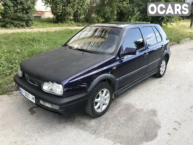 Хетчбек Volkswagen Golf 1997 1.9 л. Ручна / Механіка обл. Хмельницька, Кам'янець-Подільський - Фото 1/16