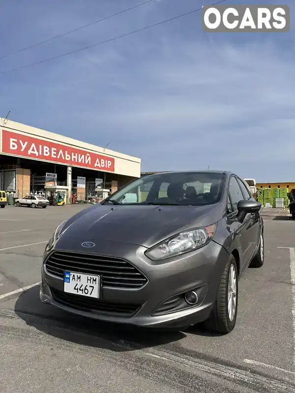 Седан Ford Fiesta 2013 1.6 л. Автомат обл. Житомирська, Житомир - Фото 1/21