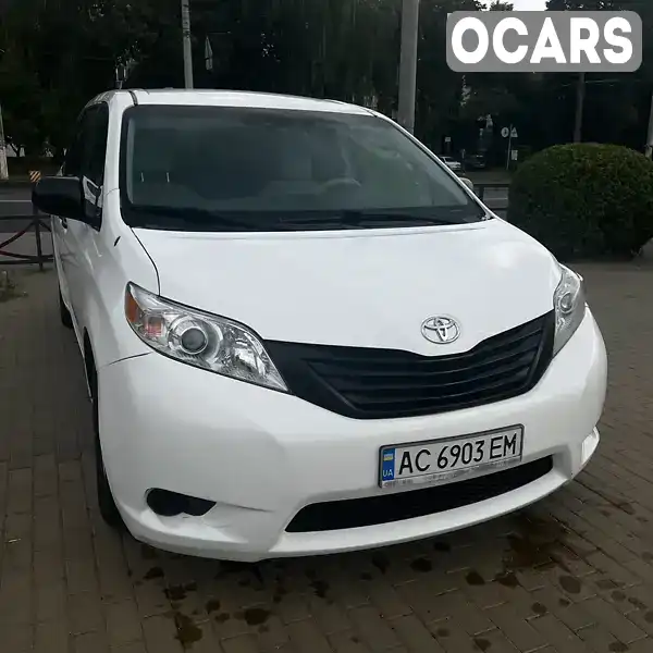 Мінівен Toyota Sienna 2010 2.67 л. Автомат обл. Вінницька, Вінниця - Фото 1/21