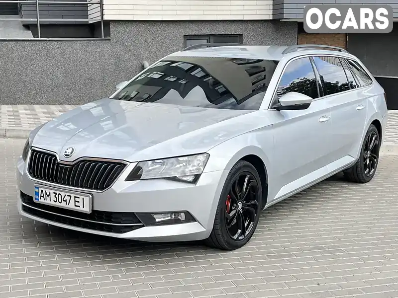 Універсал Skoda Superb 2017 2 л. Автомат обл. Київська, Біла Церква - Фото 1/21