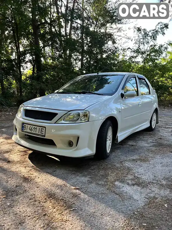 Седан Dacia Logan 2008 1.39 л. Ручна / Механіка обл. Полтавська, Миргород - Фото 1/21