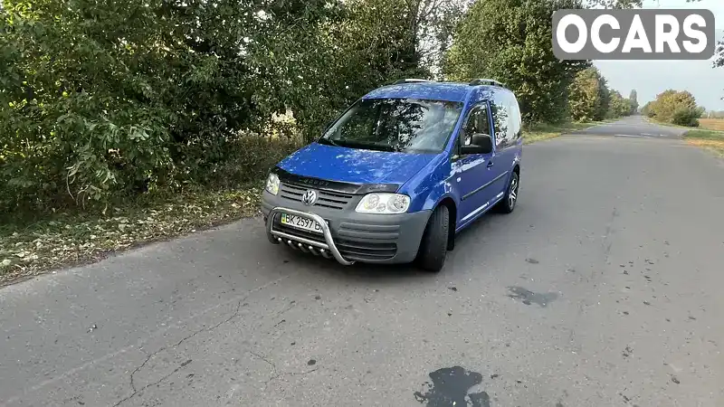 Мінівен Volkswagen Caddy 2007 2 л. Ручна / Механіка обл. Рівненська, Здолбунів - Фото 1/20