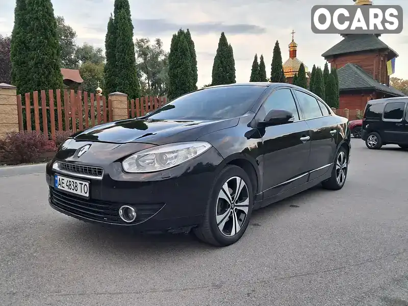 Седан Renault Fluence 2011 2 л. Автомат обл. Дніпропетровська, Дніпро (Дніпропетровськ) - Фото 1/20