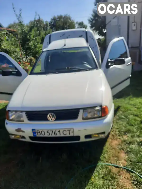 Пікап Volkswagen Caddy 2003 1.9 л. Ручна / Механіка обл. Тернопільська, Борщів - Фото 1/10